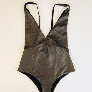 Tavik Drew Gold Metallic One Piece